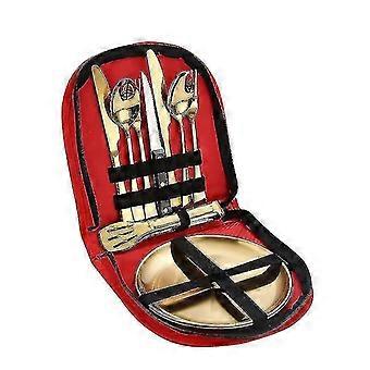 10-pack Cutlery Set Camping Cutlery, Portable Cutlery Set