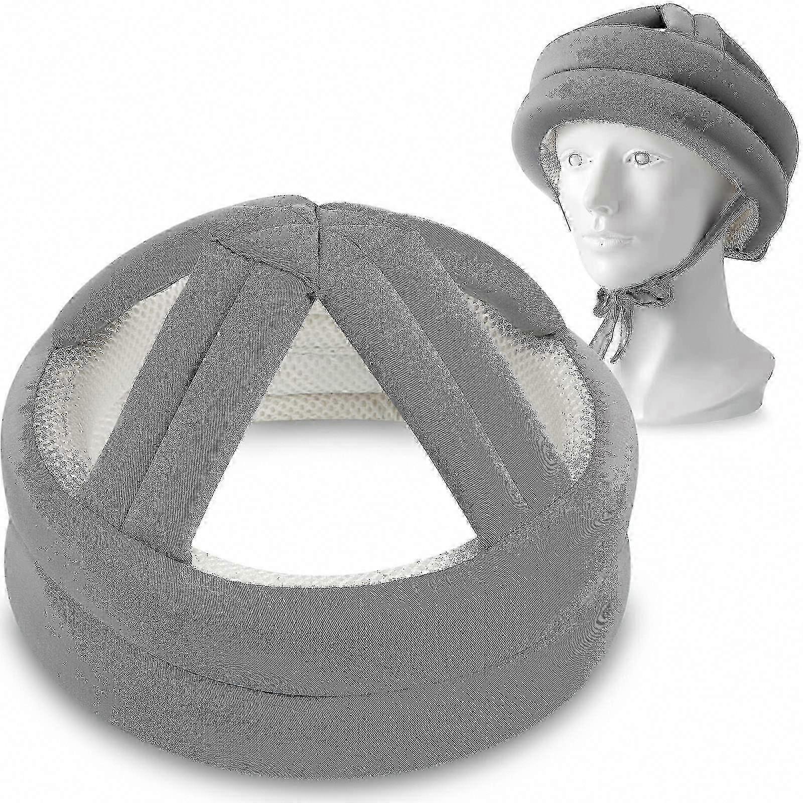 Adjustable Soft Protective Helmet for Elderly Seniors - Breathable Head Safety Cap