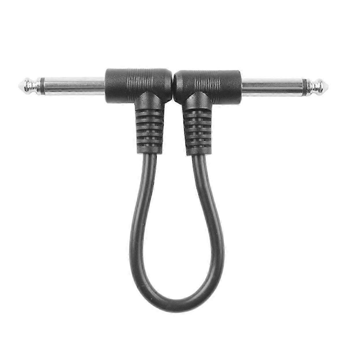 6 Packs 18cm Guitar Effect Pedal Round Patch Cables