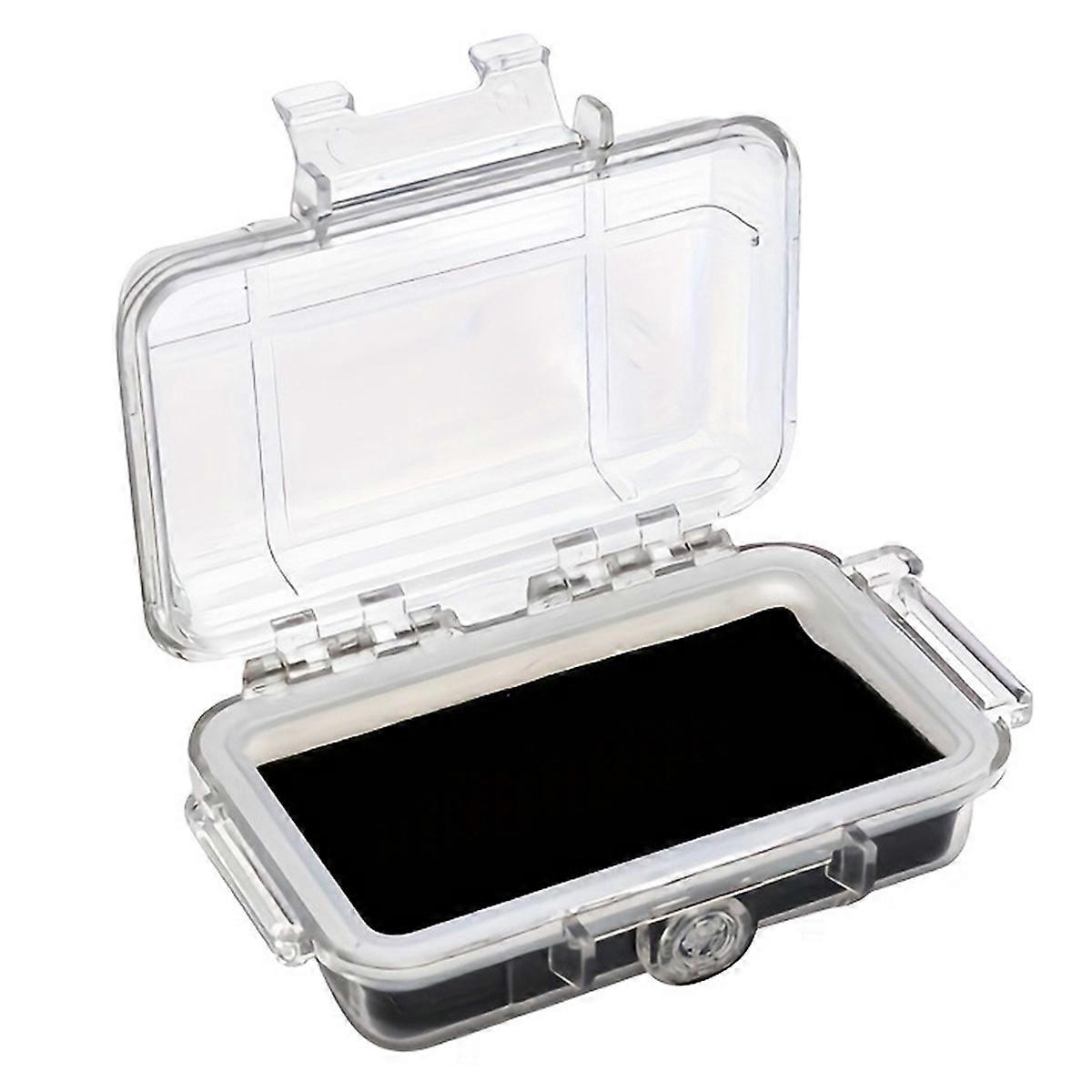 Shockproof Sealed Safety Box with Hanging Ring Portable Waterproof Tool Transparent Anti-Impact Hard