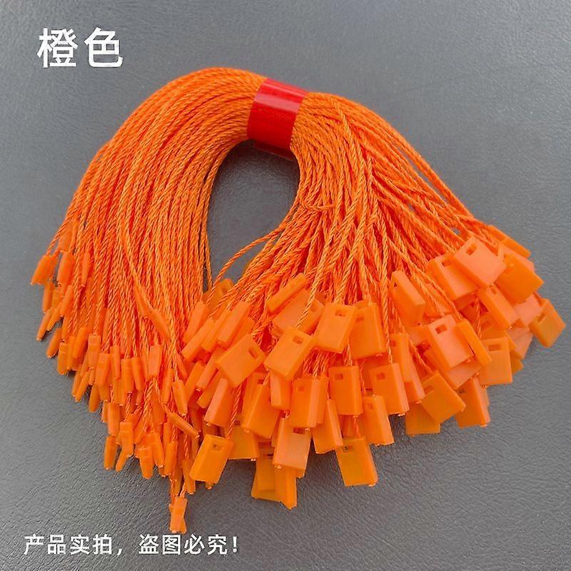 990pcs Hang Tag String: Snap Lock Pin Hang Tag String/Cord for Clothing Shoes and Luggage - Snap Lock Fasteners for Retail Packaging Secure Attachment