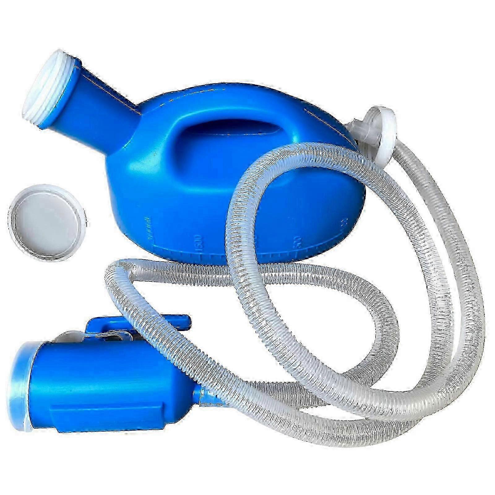 Outdoor urinal for men with secure sealing and 2000ml capacity