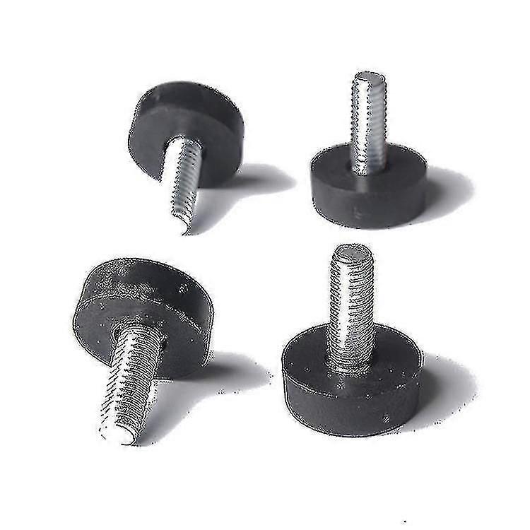 Set Of 20 Furniture Leveling Feet 8 X 24mm, Adjustable Table Leg Guards With Threaded Rod, 24mm, Scr