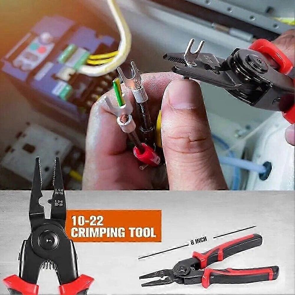 5 in 1 Wire Stripper Pliers Tools Set, Multi-Functional Interchangeable Head Stripper Pliers Set 2025