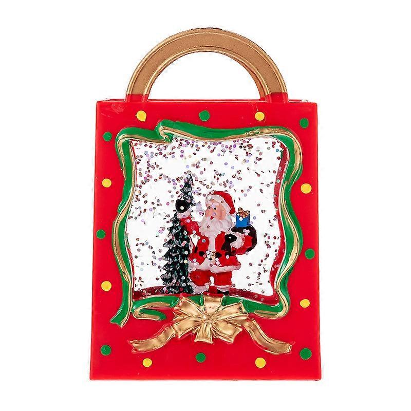 Christmas decorations snowflake box Christmas water ball light creative