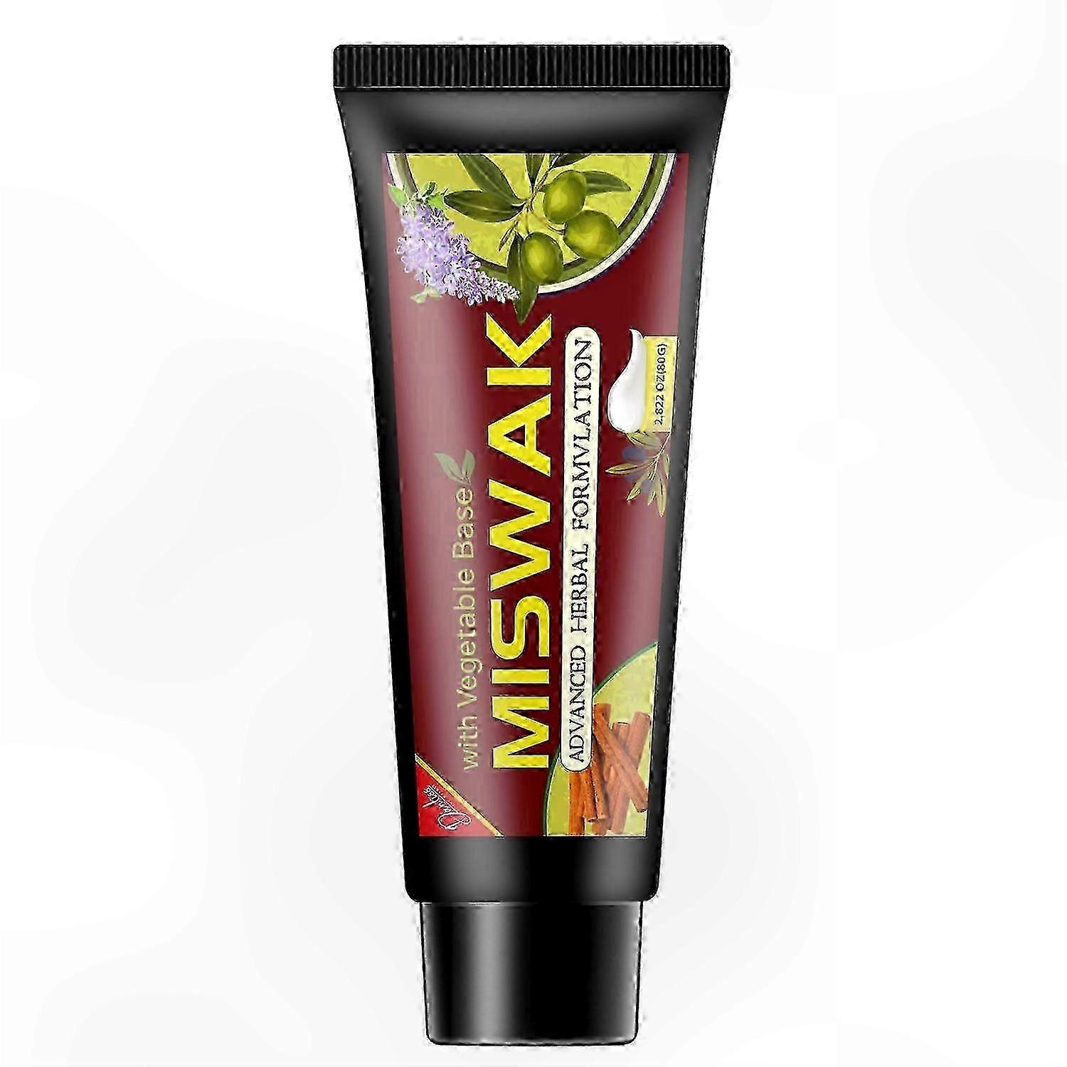 Herbal Whitening Toothpaste | Fluoride-Free Formula for Gum Health & Oral Care | Natural Daily Use Solution with Herbal Extracts