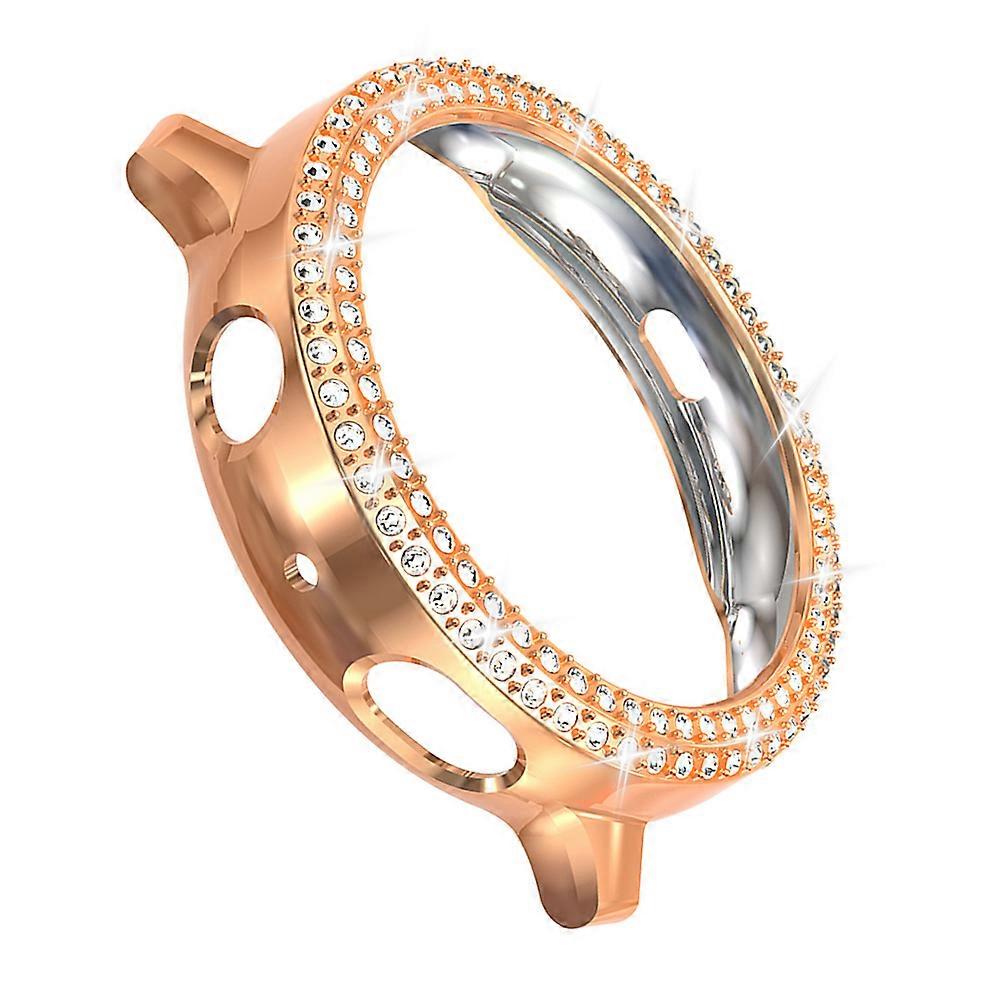 Golden Watch Protective Case for Watch Active 2 with Shock Protection