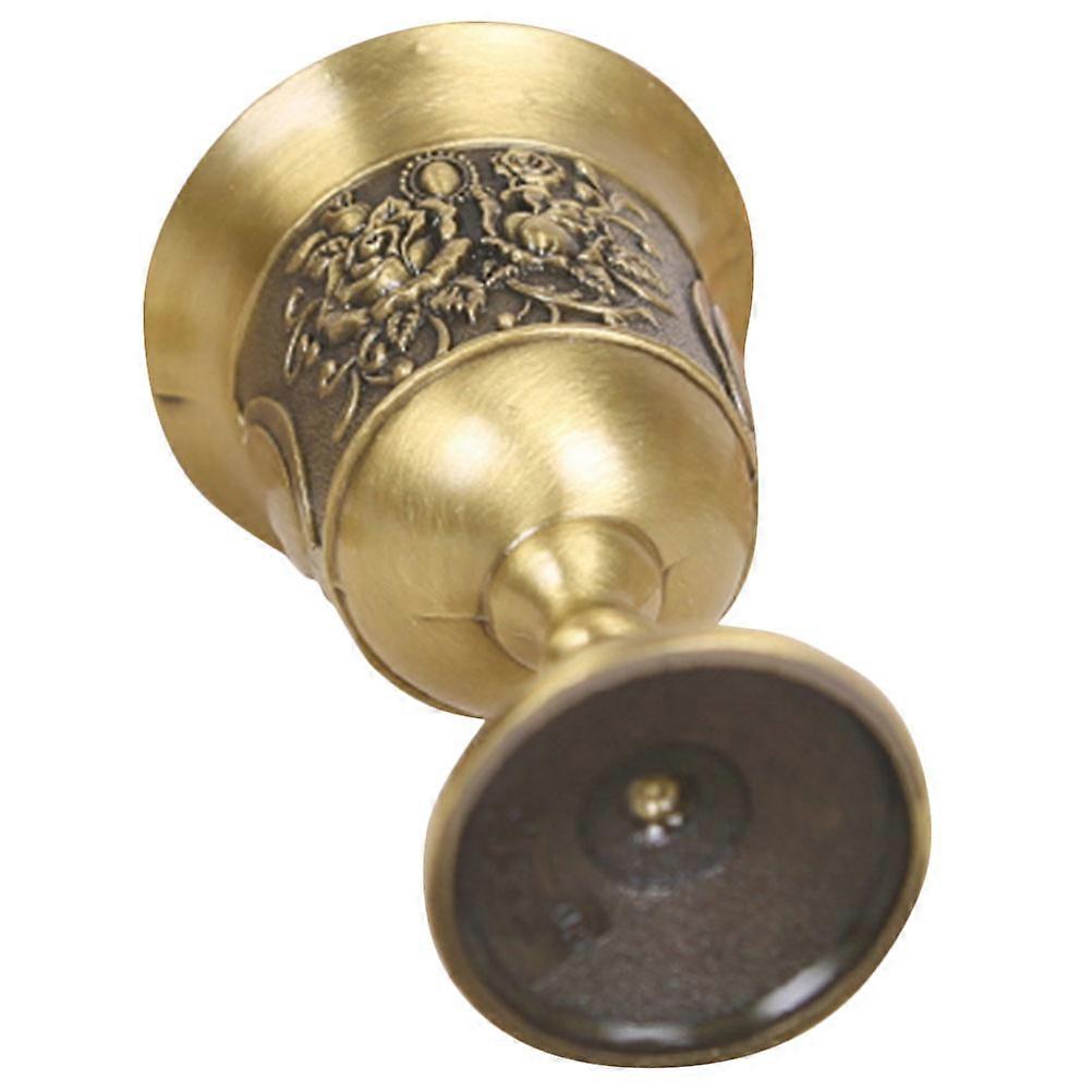 Golden Alloy Wine Accessory for Household Wine Goblet