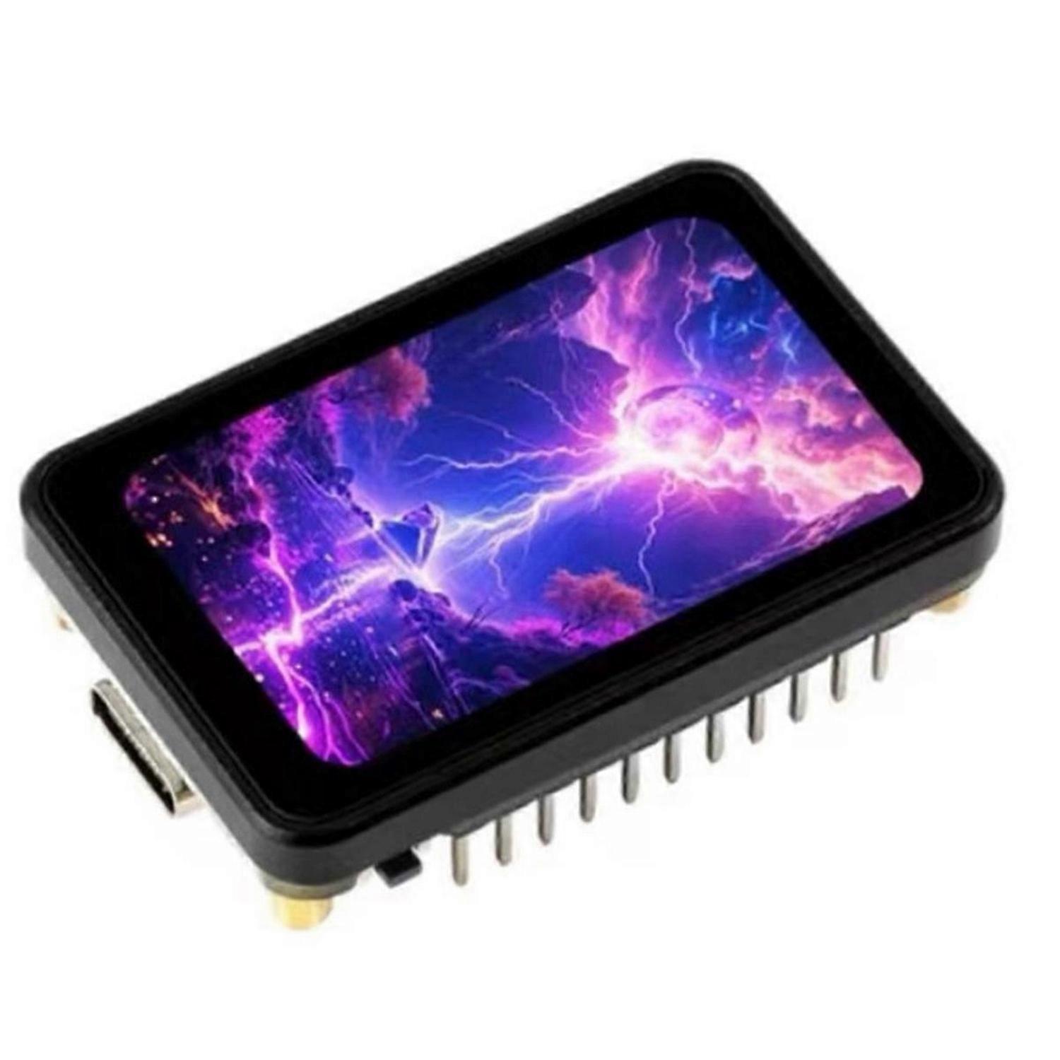 RP2350 Development Board 280x456 Resolution for 2 1.64 Inch AMOLED Rounded Capacitive Touch Display