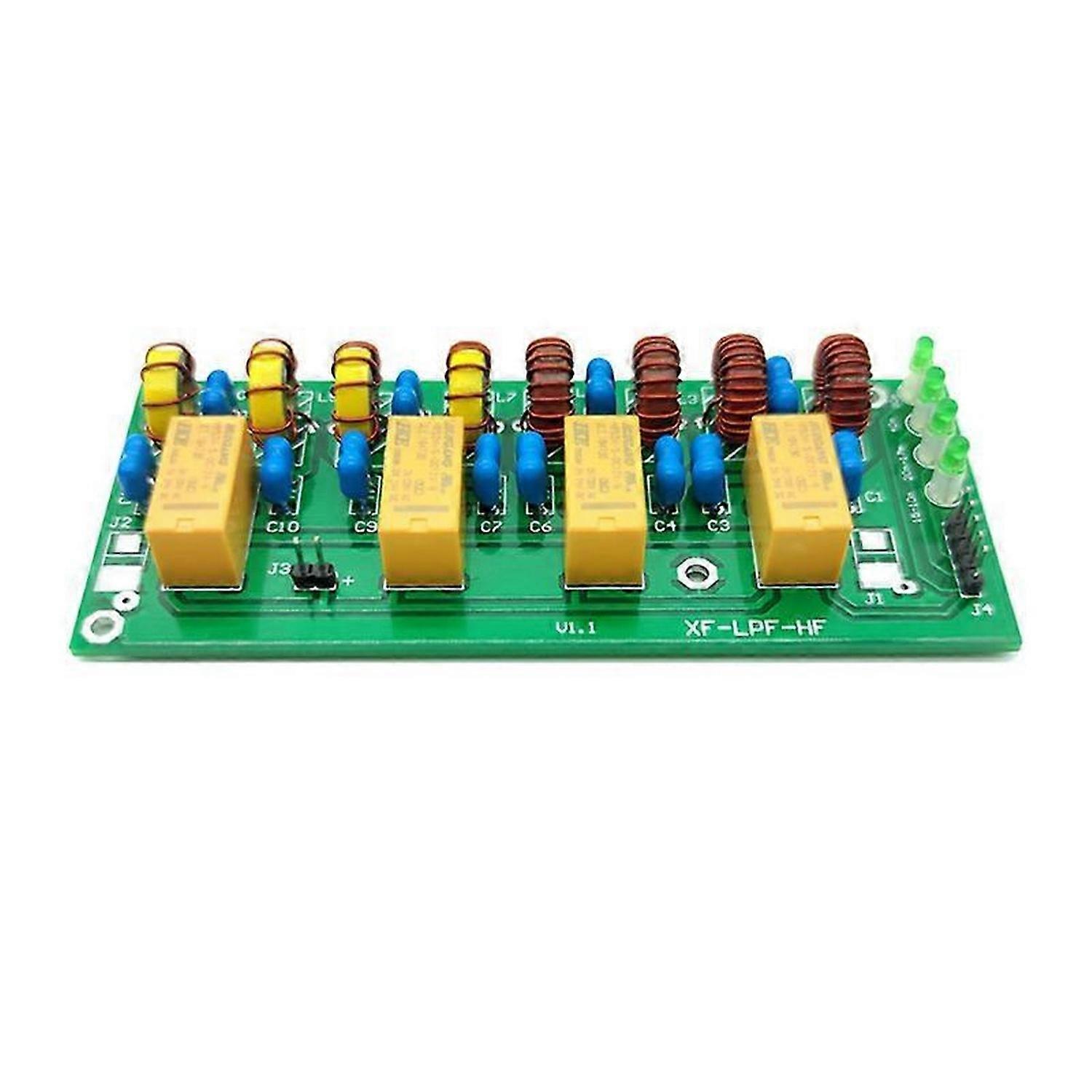XF-LPF-HF Filter Kit 12V 100W Short Wave Low Pass Filter Lpf Unit 3.5Mhz-30Mhz Assembled