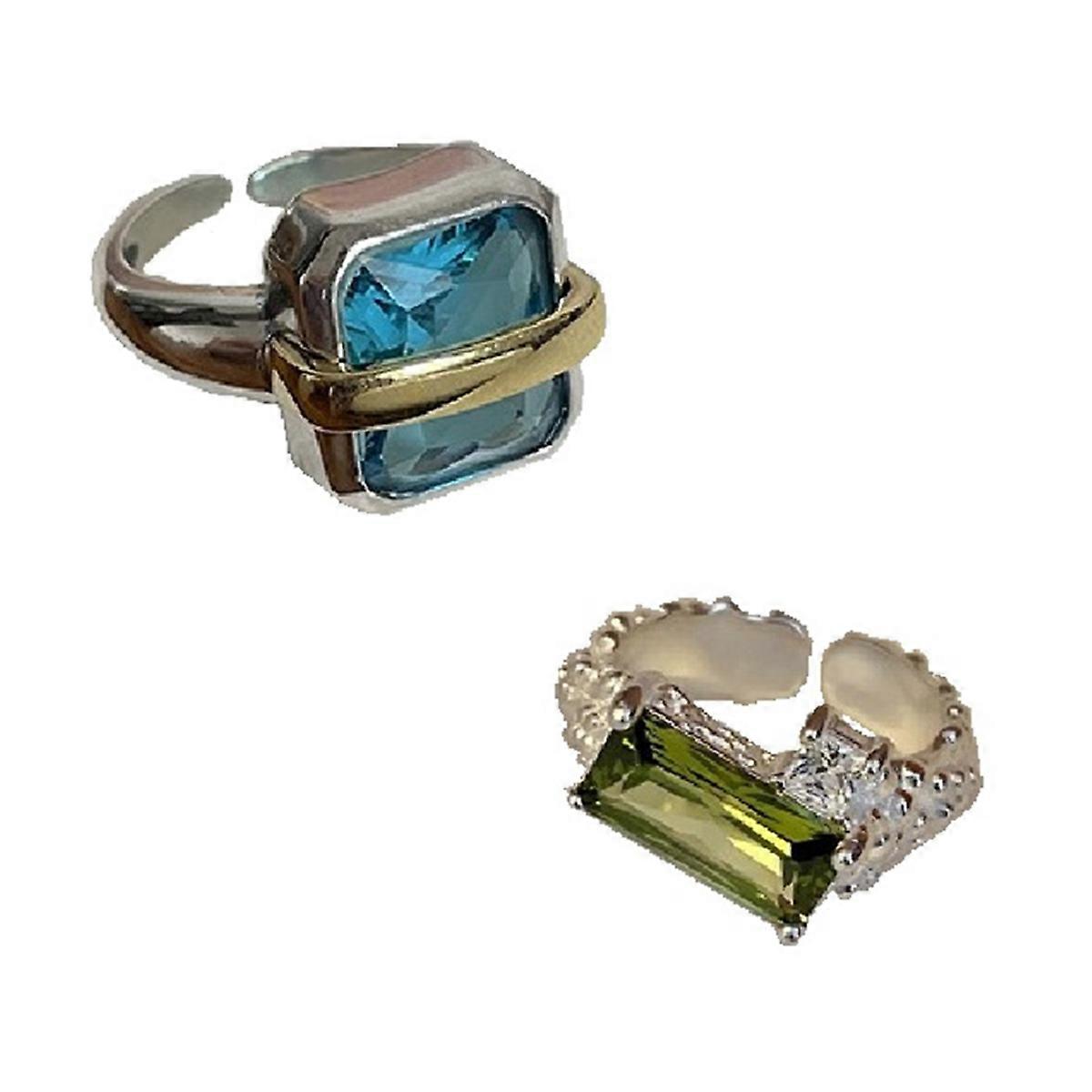 Width French Retro Ring Female Ring Elegant Open Index Finger Ring