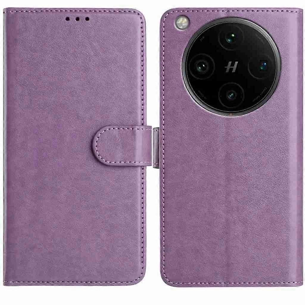 Lambskin 8-card Slot Leather Phone Case