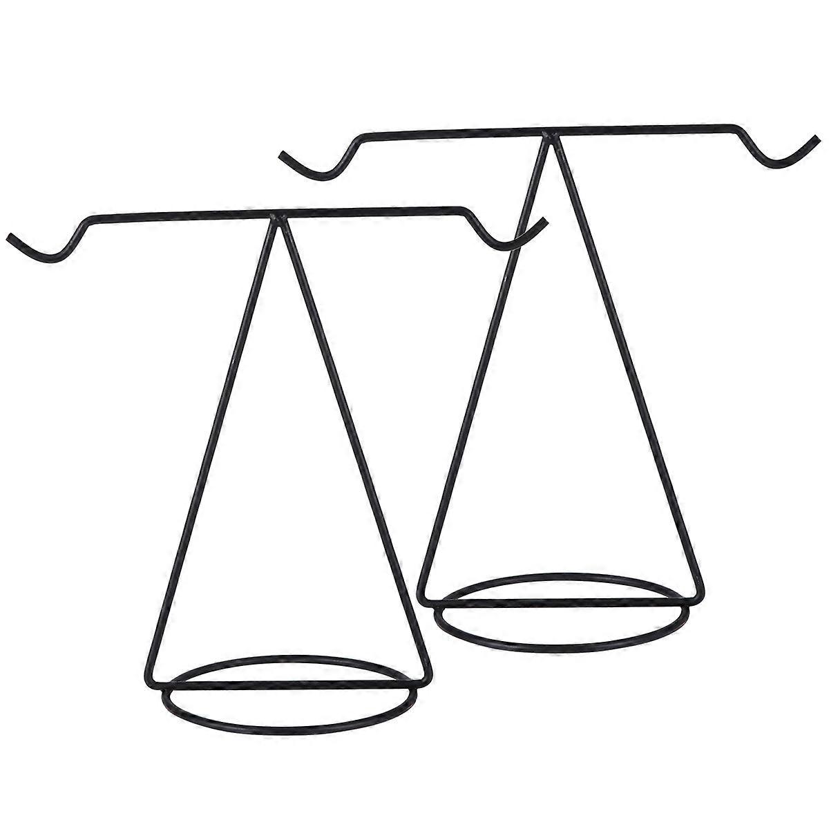 Creative Ornament Display Stand Iron Rack for Decoration 4Pcs