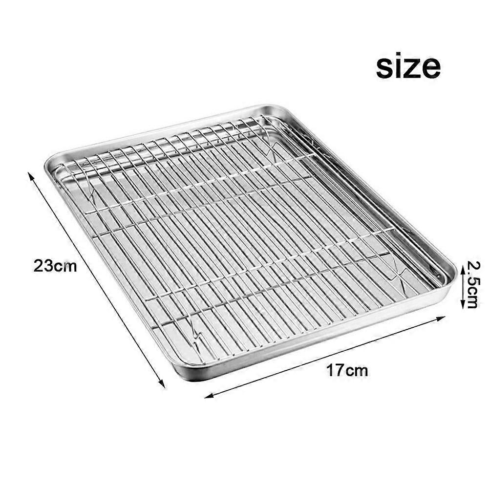 High-quality Stainless Steel Baking Sheet and Rack Set for Baking and Cooling -