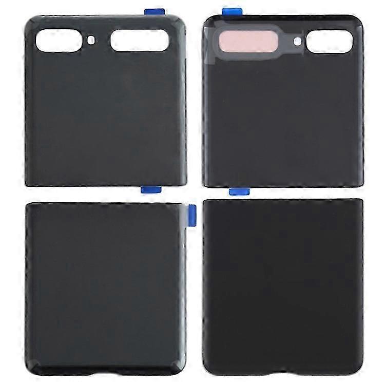 Samsung Galaxy Z Flip 5G F707バックバッテリーハウジングカバー交換部品に対応(ロゴなし)