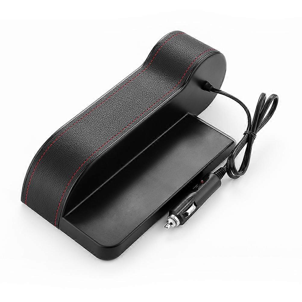 Car Storage Box Multifunctional Storage Box with Dual USB Charger
