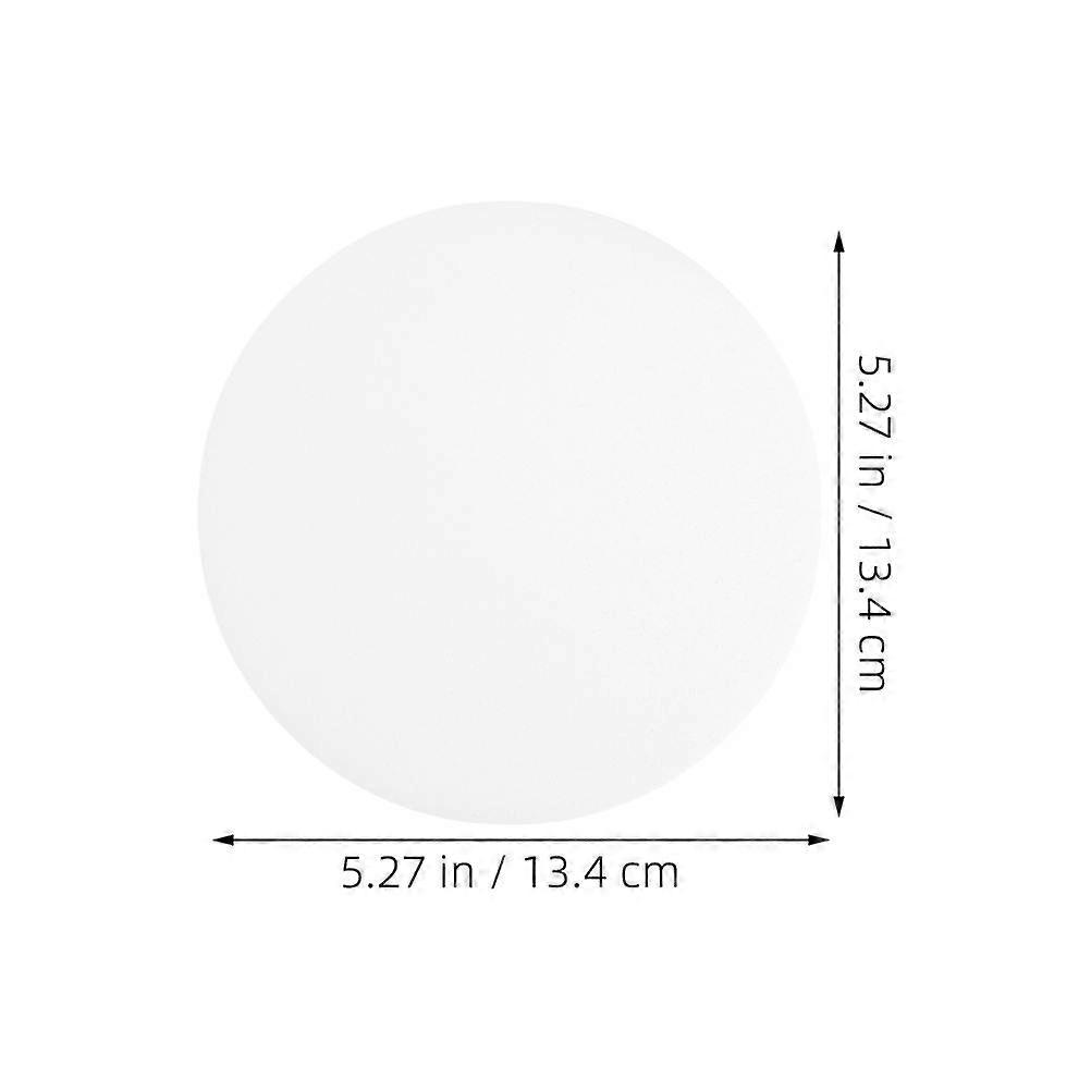Ceiling Light Diffuser White 134MM DIY Enthusiasts Round Shape Light Diffusion 4Pcs