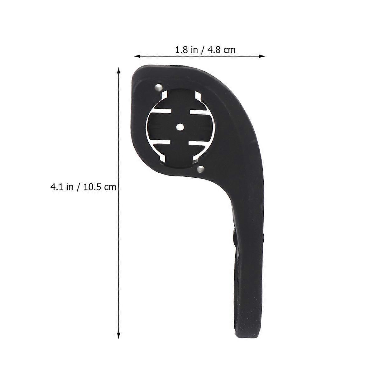 Handlebar Stopwatch Mount Bicycle Timer Bracket Compatible With Garmin Bride 1Set For Road Bike Cyclists Black