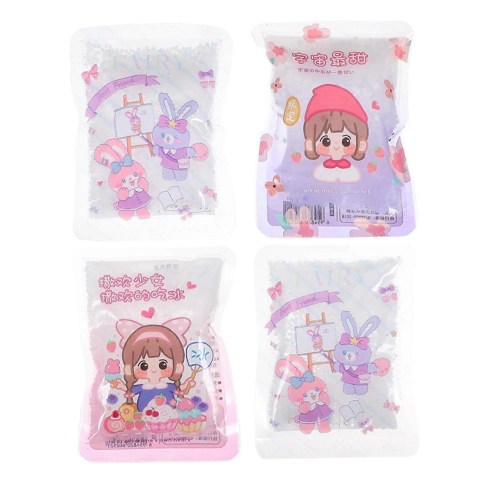Lunch Ice Packs Cooling Ice Bag With Temperature Regulation For General Users 4Pcs