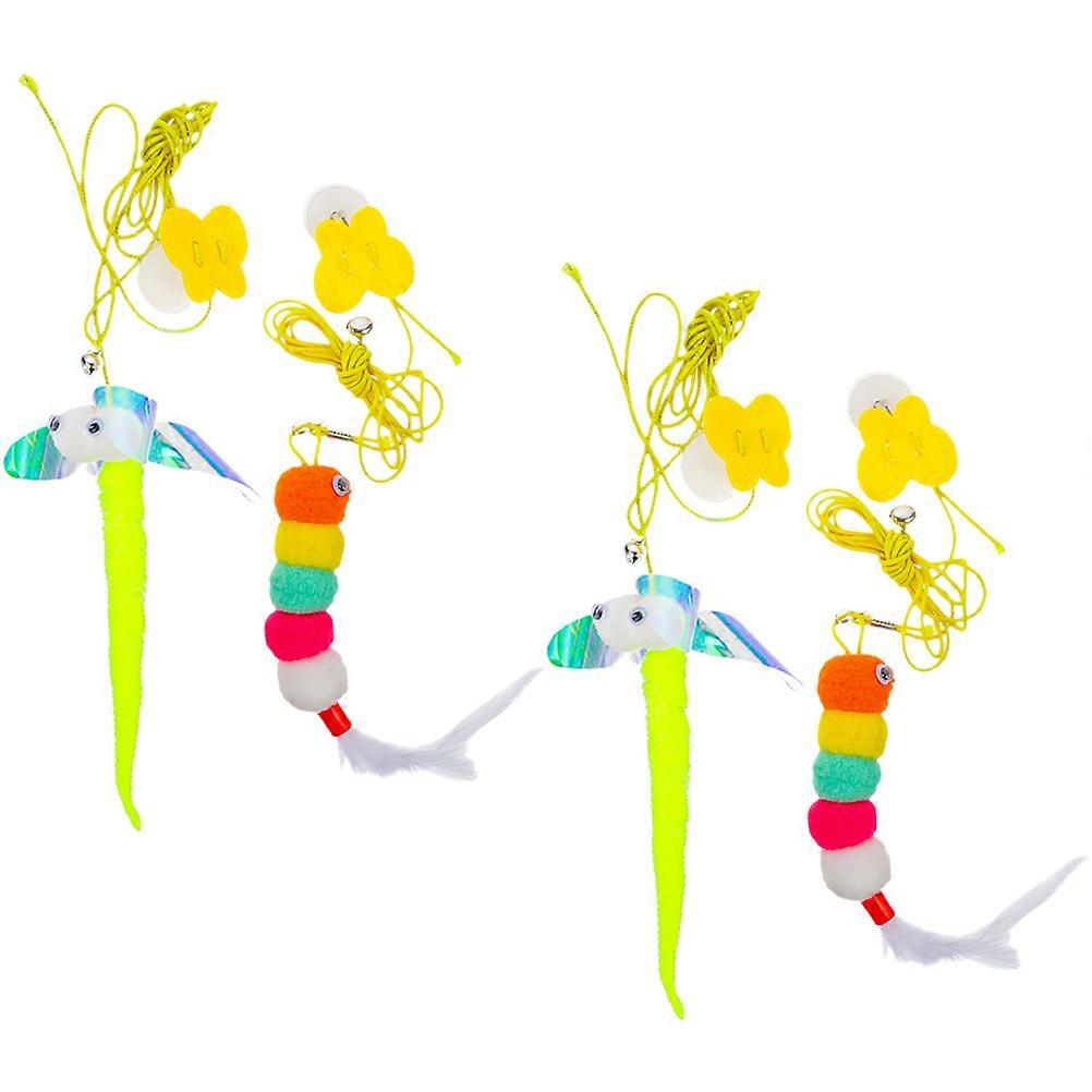 Elongated Cat Toy Kit 8 Pcs For Pet Gifting Enhancing Playtime And Comfort For Cats