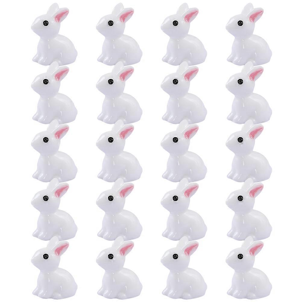 Rabbit-Shaped Resin Ornament 200 Pcs For Children And General Consumers In The Theme Party Setting