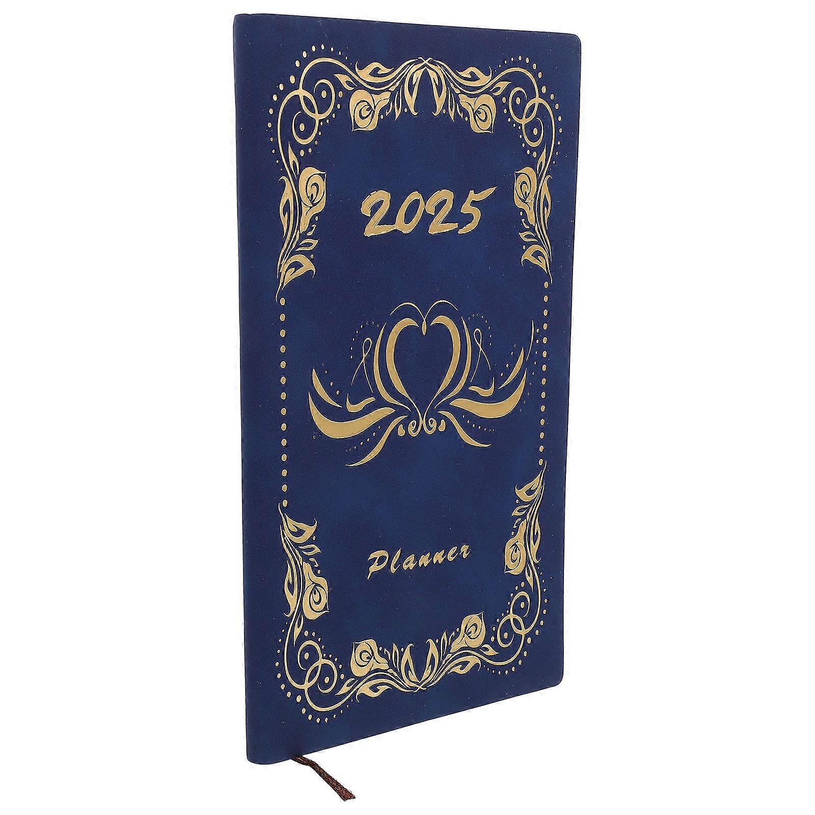 Office Planner Dark Blue Schedule Book for Office 5Pcs Portable Notebook