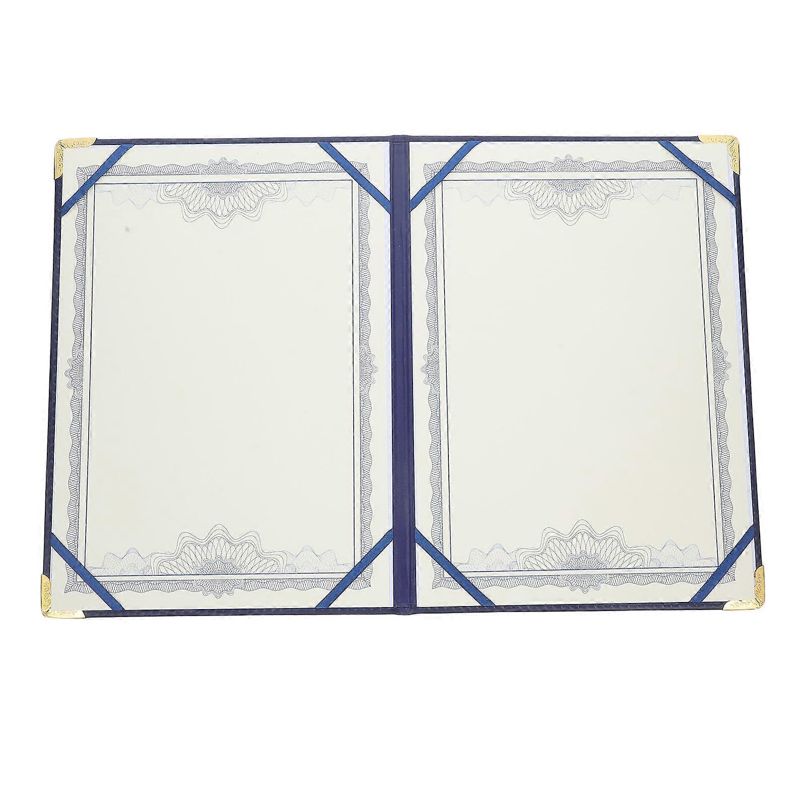 3Pcs Graduation Document Holder A3 Size Certificate Cover for Award