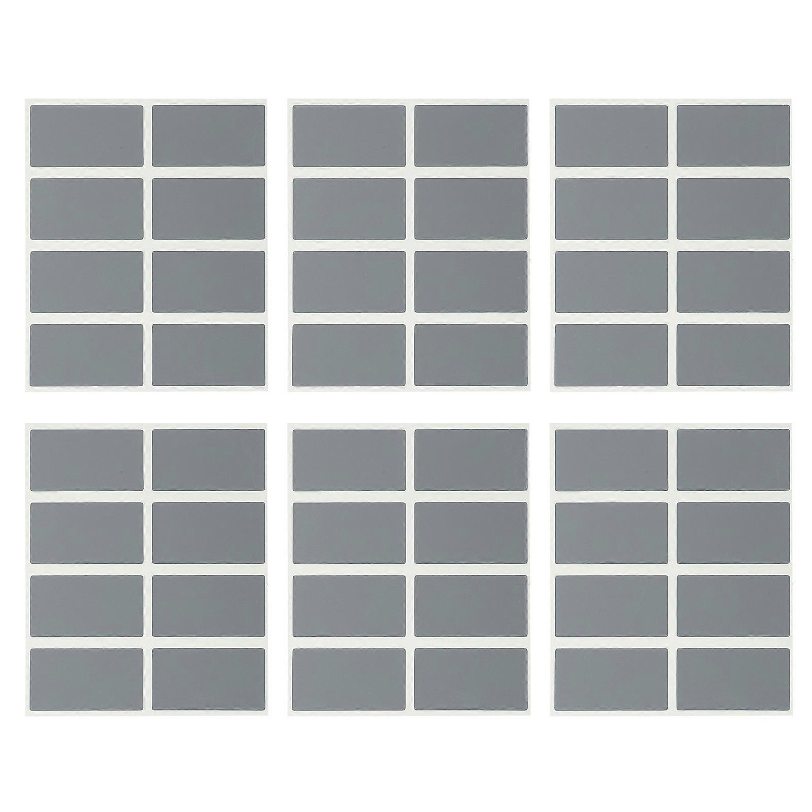 DIY Sticker Labels Rectangular for Decoration 500Pcs Scratch Off Peel and Stick