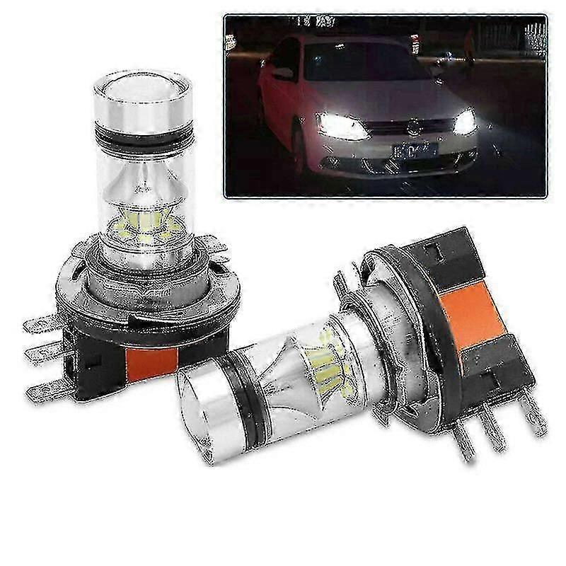 8000K 20SMD LED forlygtepærer sæt til bil fjernlys DRL H1 H3 H4 H6 H8 H9 H11 H16 Auto Lamper