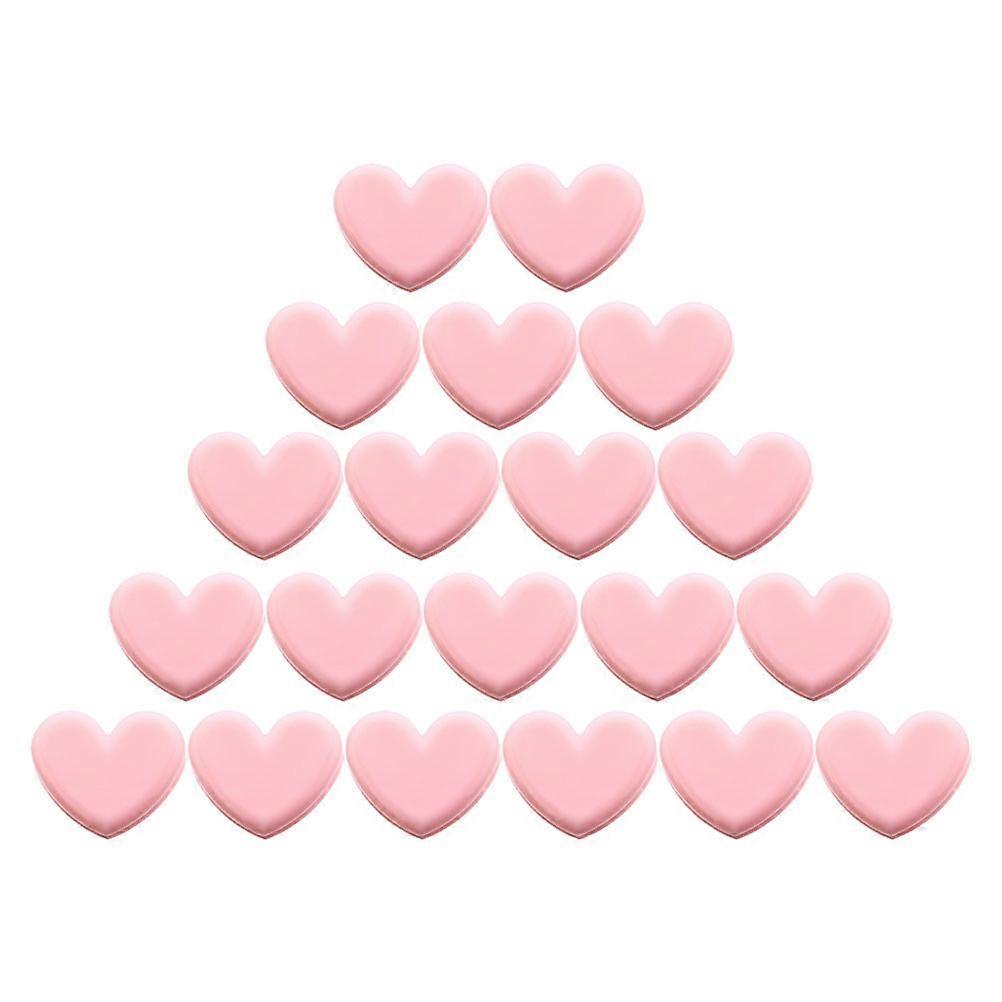 Heart Shape Clips Plastic Snack Clips for Home Use 120Pcs Pink