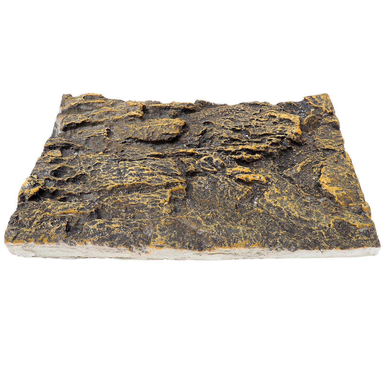 Terrarium Decor 3D Background for Snake Habitat Reptile Tank 4Pcs