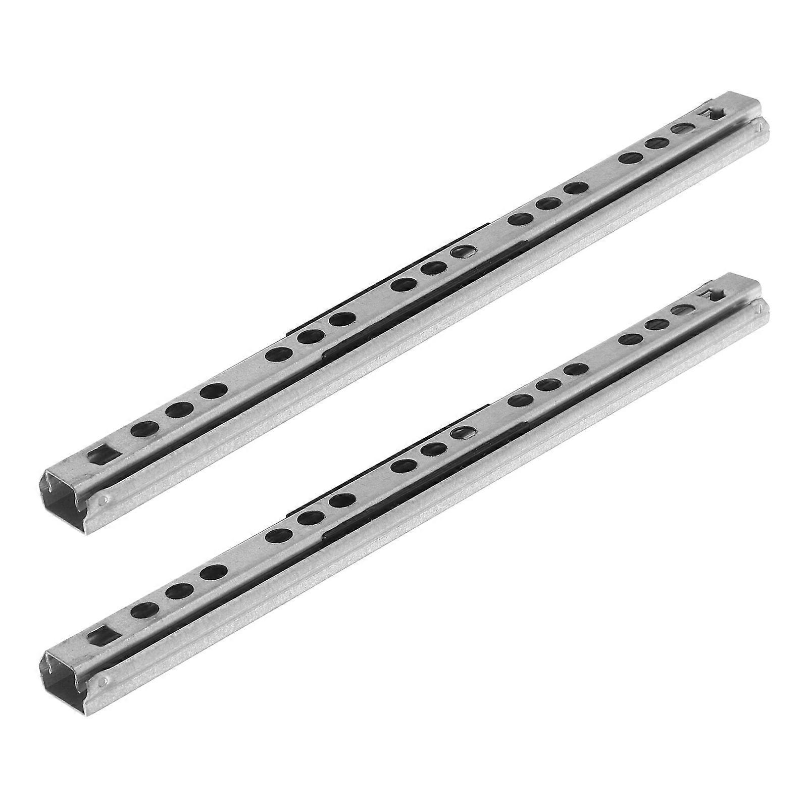 Ball Bearing Glide for Drawers Full Extension Drawer Slides 8Pcs Steel