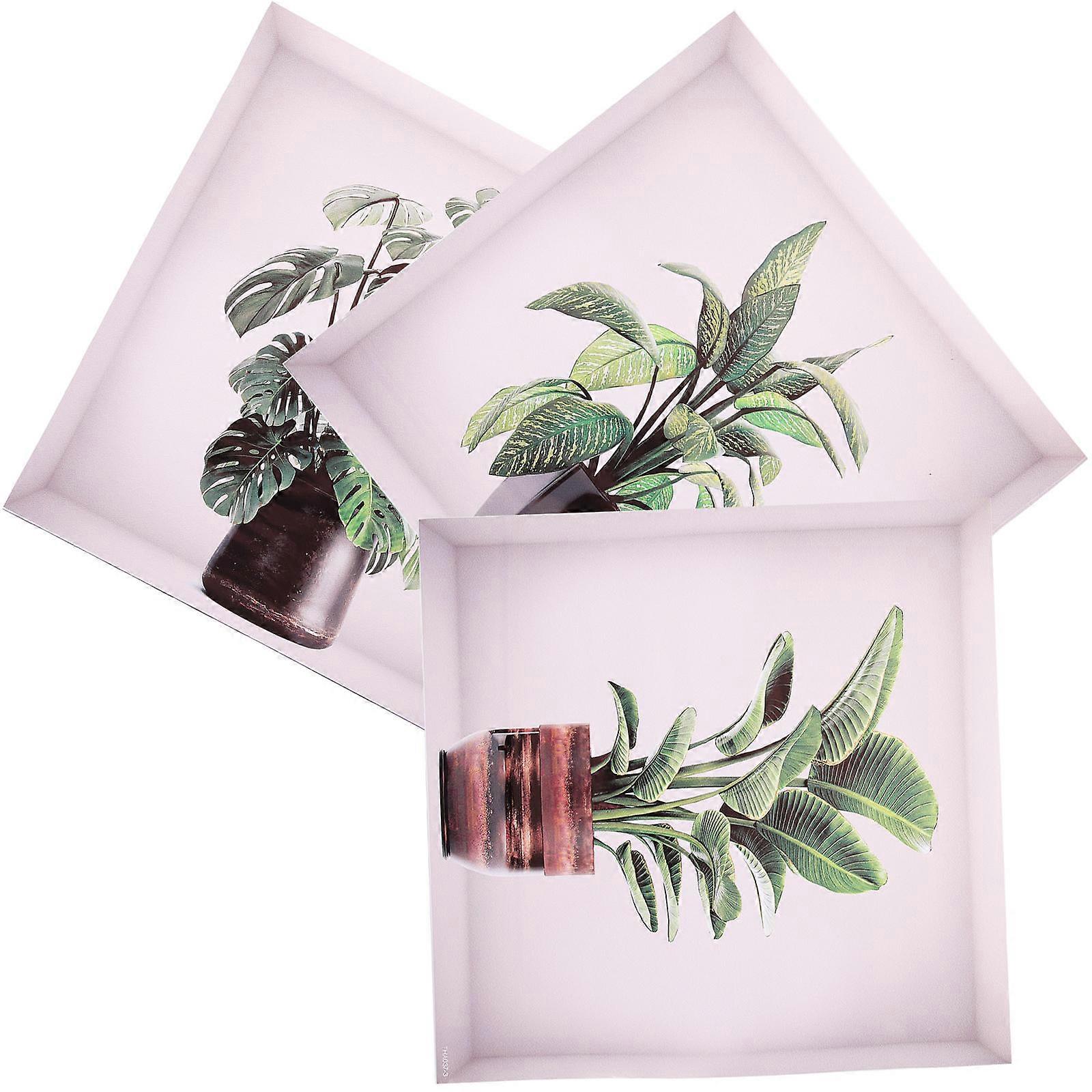 Fake Window Wall Stickers for Bedroom Decor 9Pcs Self Adhesive