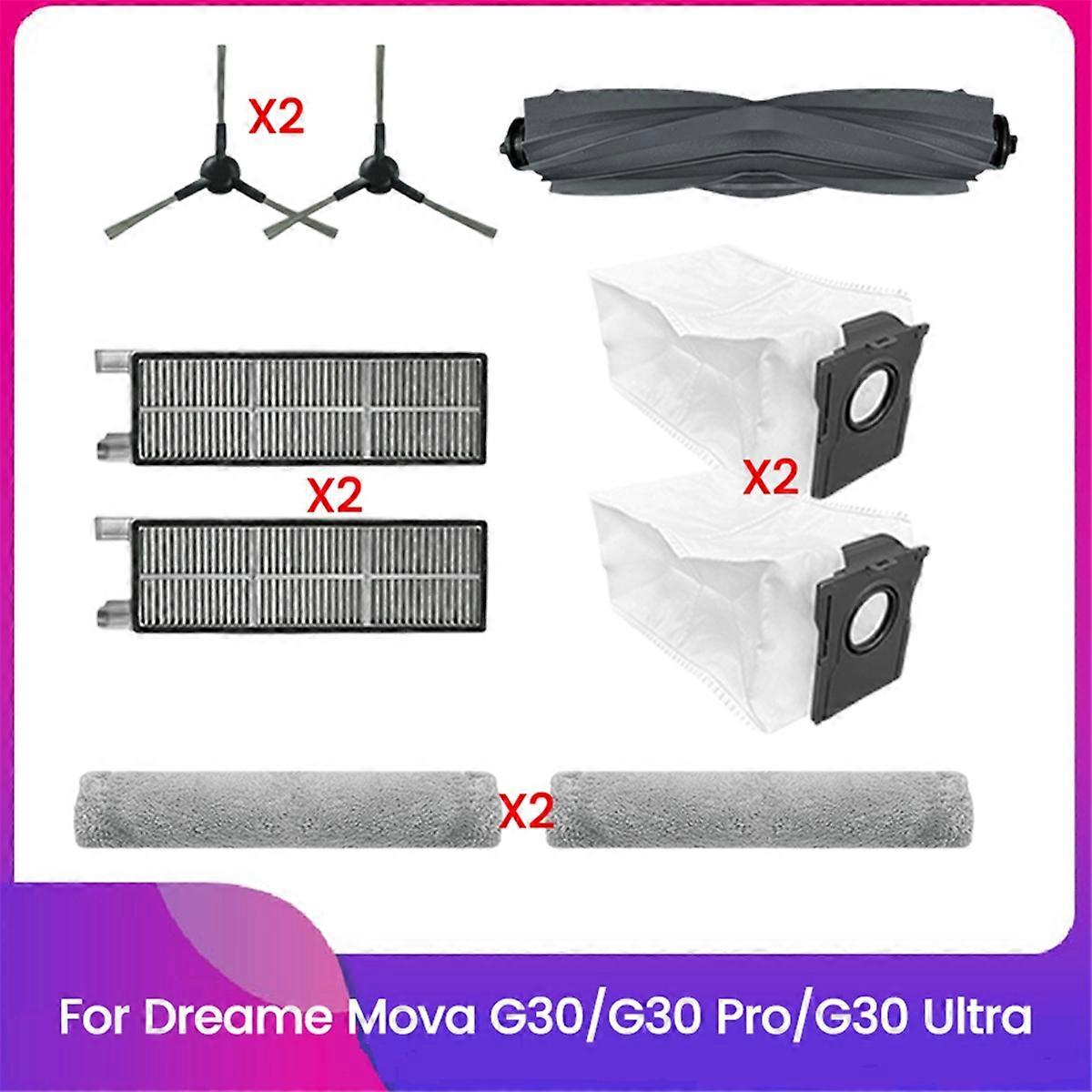 9PCS für G30/G30 Pro/G30 Ultra Staubsauger Austauschbare