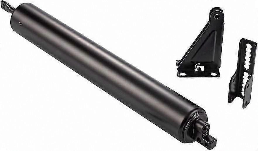 Adjustable Screen Door Lock, Durable Black Pneumatic Mechanism for 1.25-2 Inch Frames