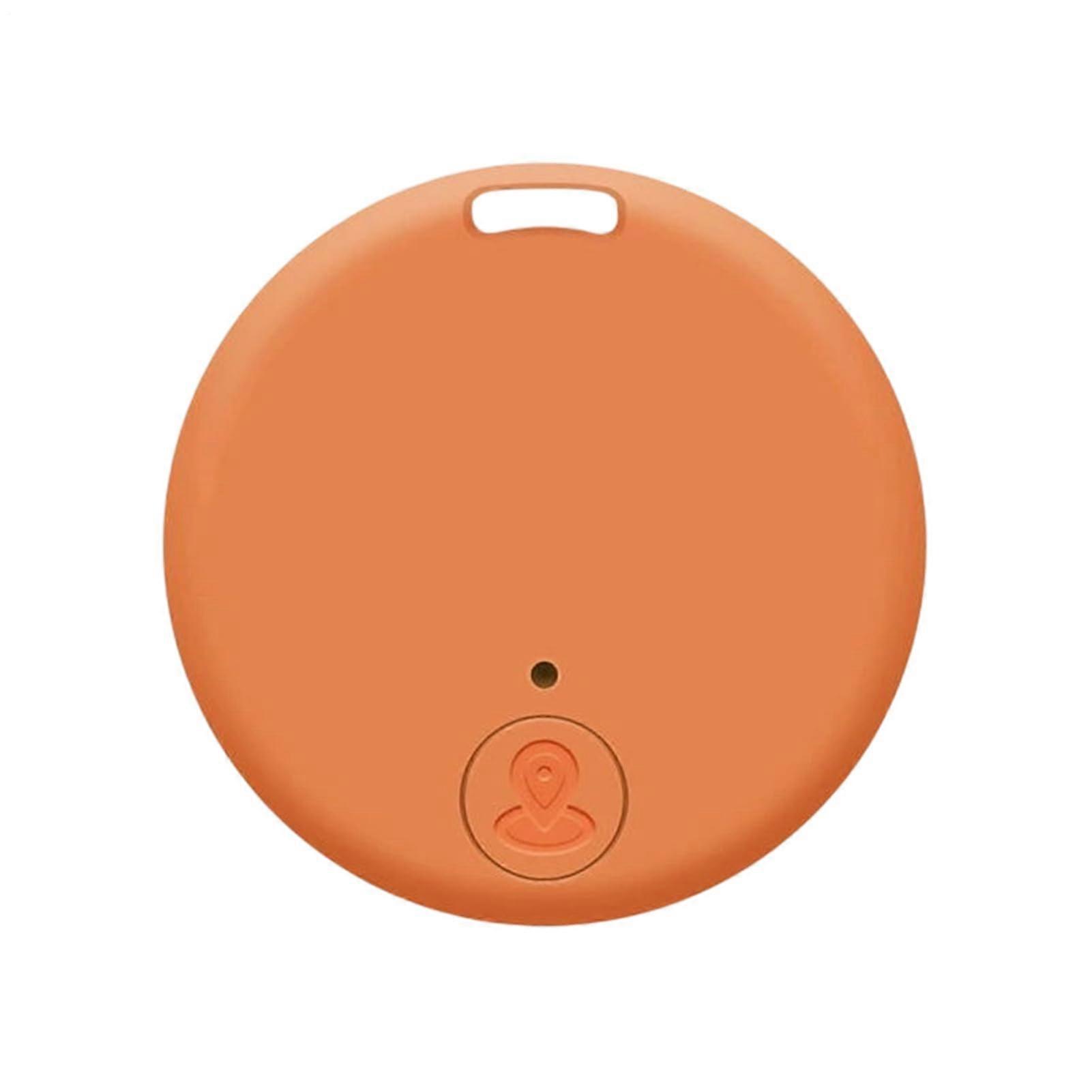 Dog Tracker GPS  AntiLost Smart Dog Tracker Tag  Orange Portable GPS Locator For Dogs, Keys, Wallet, Car