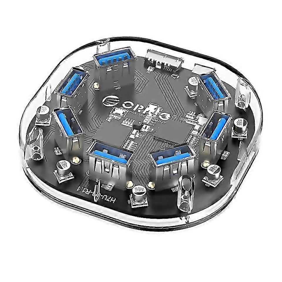 For Orico H7uu3 7 Port Usb30 Transparent