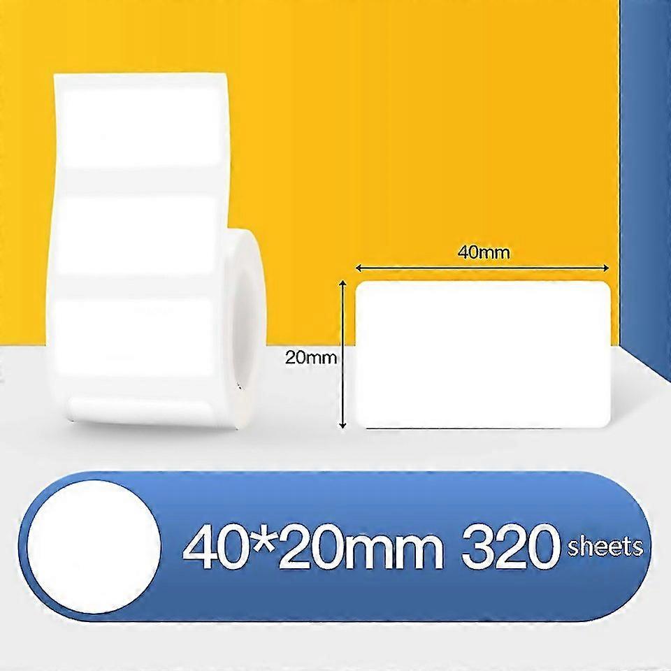 For Thermal Label Paper Selfadhesive Paper Fixed Asset Food Clothing Tag Price Tag For Niimbot B11 B