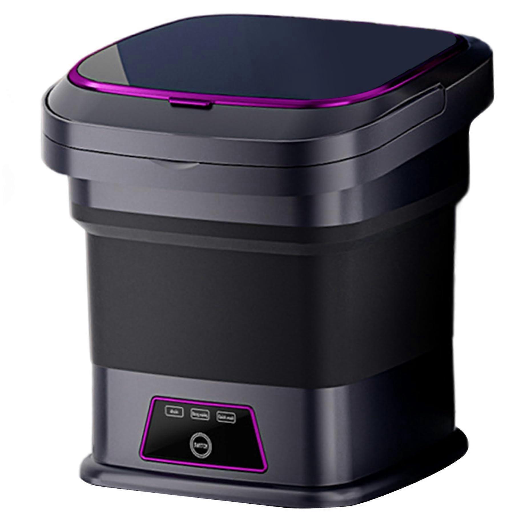 Portable Mini Washing Machine 13L Capacity, 3Mode, Foldable Design, With Drain Pipe, Handle And Suction Cup