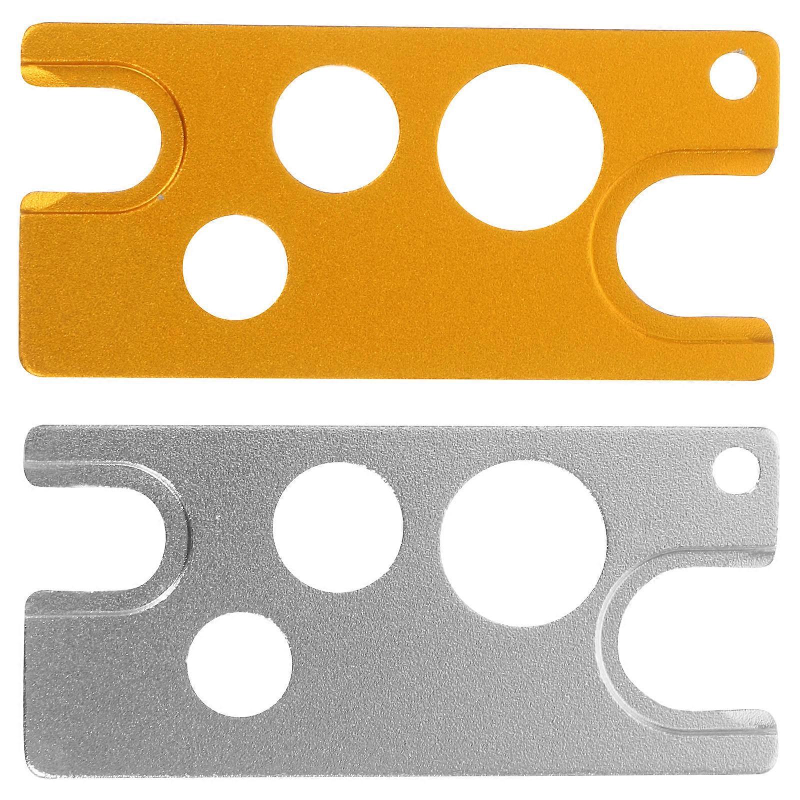 Essential Oil Bottle Opener Metal for Removing Caps 2Pcs Assorted Color