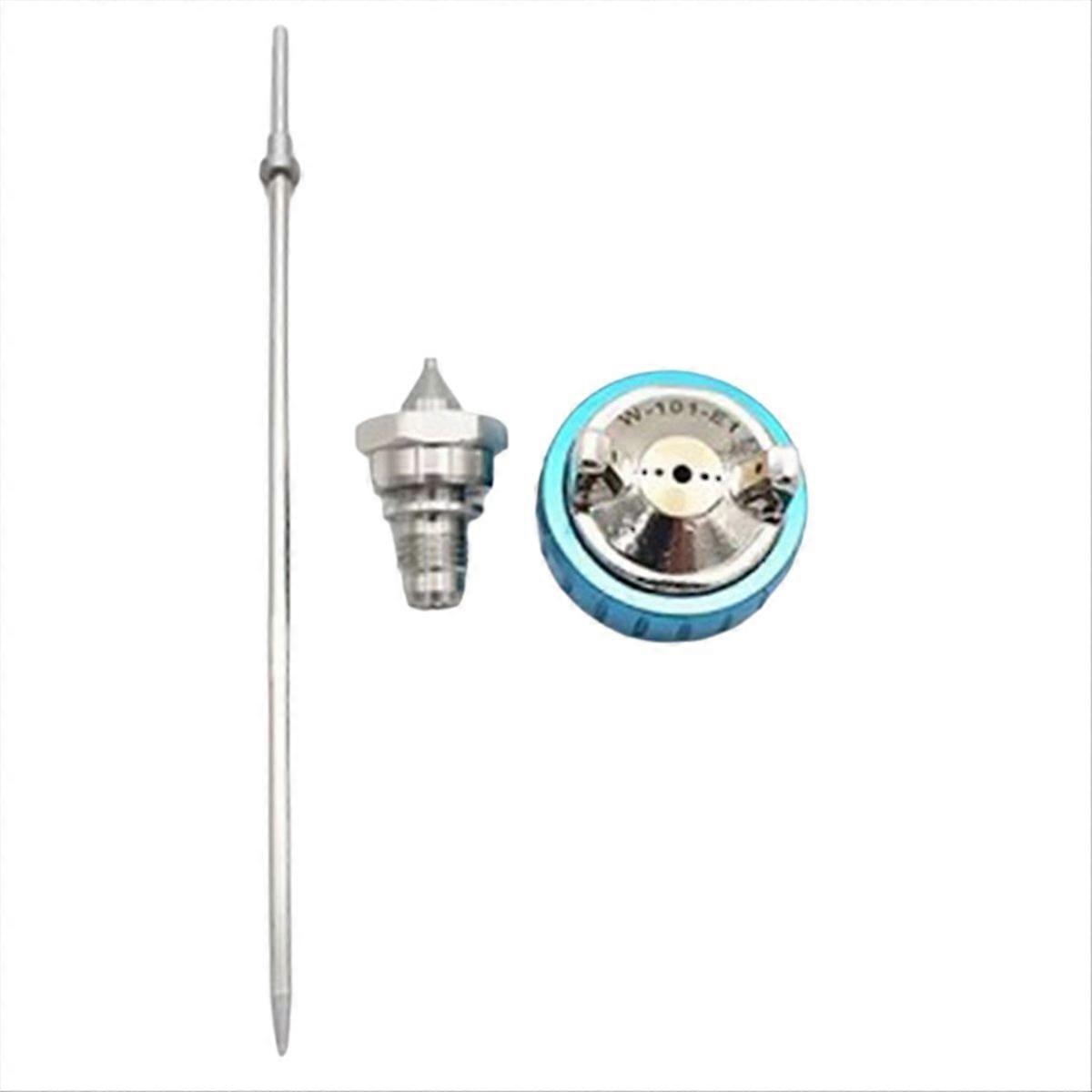 W-101 Spray-Gun Nozzle Kit Nozzle Needle and Nozzle Cap W101 HVLP Gravity-Feed Paint Nozzle Air Spra