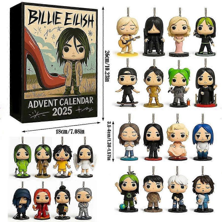Billie Eilish Adventskalender Julklappsask Blind Box