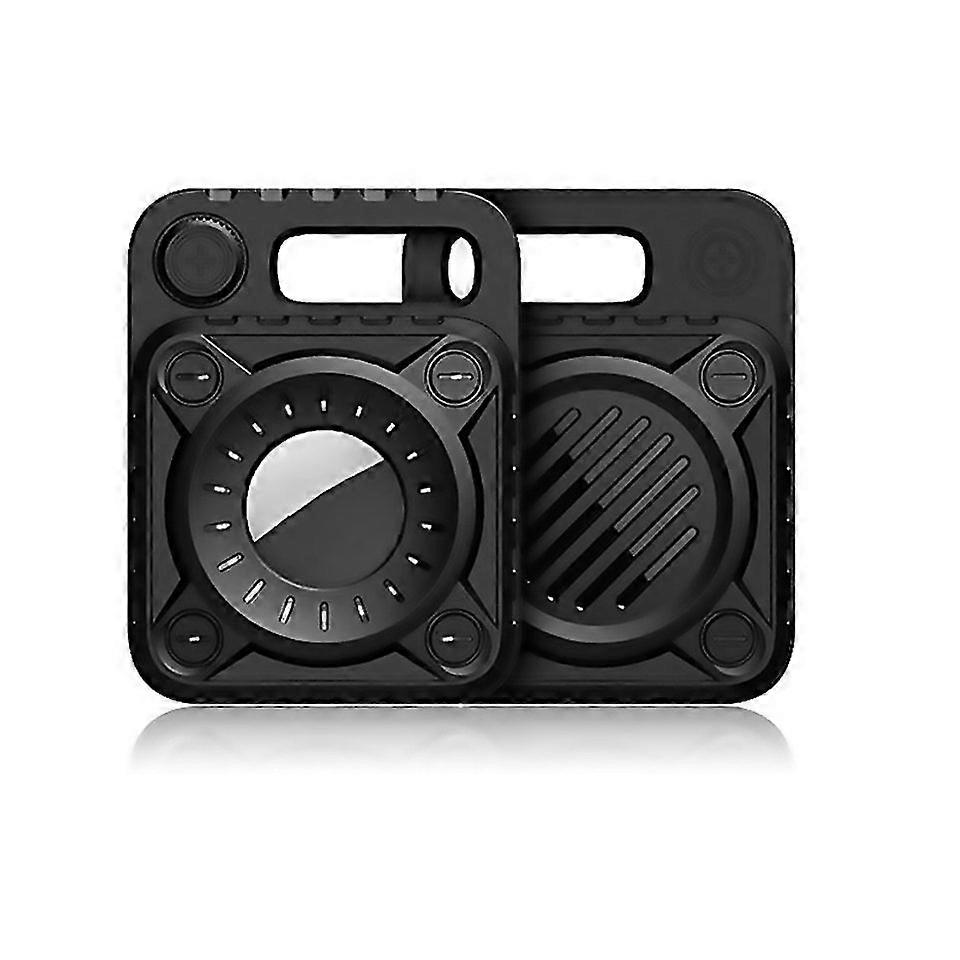 For Punk Armor Antiscratch Shockproof Tpu Protective Cover Case With Keychain Hook Loop For Airtag