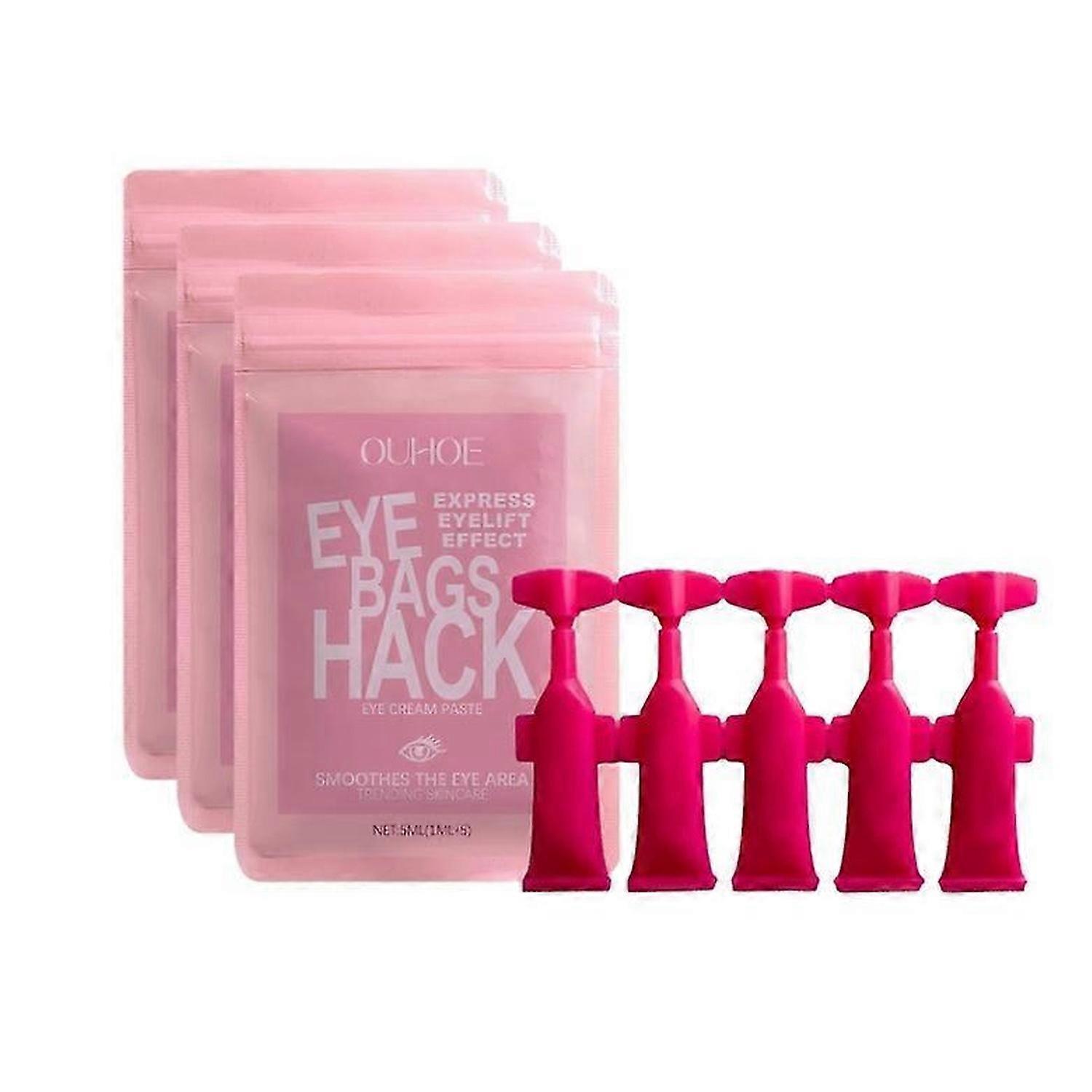 1-5x Express Eyelift for Bags & Wrinkles - 2-Minute Visible Smoothing | Invisible Flex Film Technology for 10-Hour Effect | 5 Resealable Mini Tubes