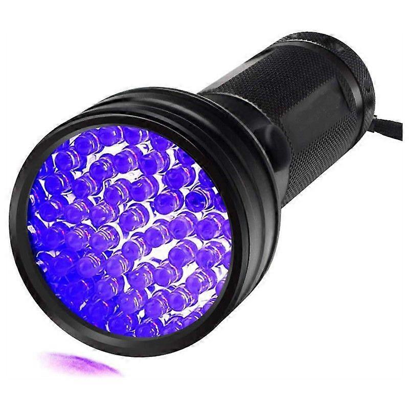 led purple flashlight money detector light