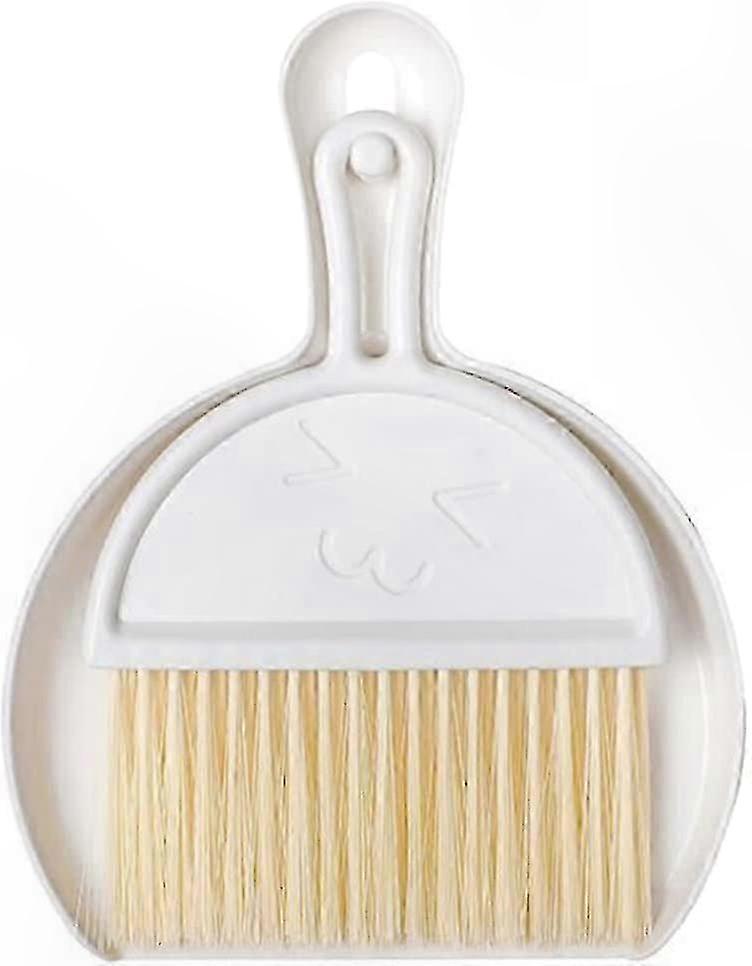 Compact Mini Dustpan and Broom Set for Tabletop Cleaning Multi-Function Desk Sweeper Tool