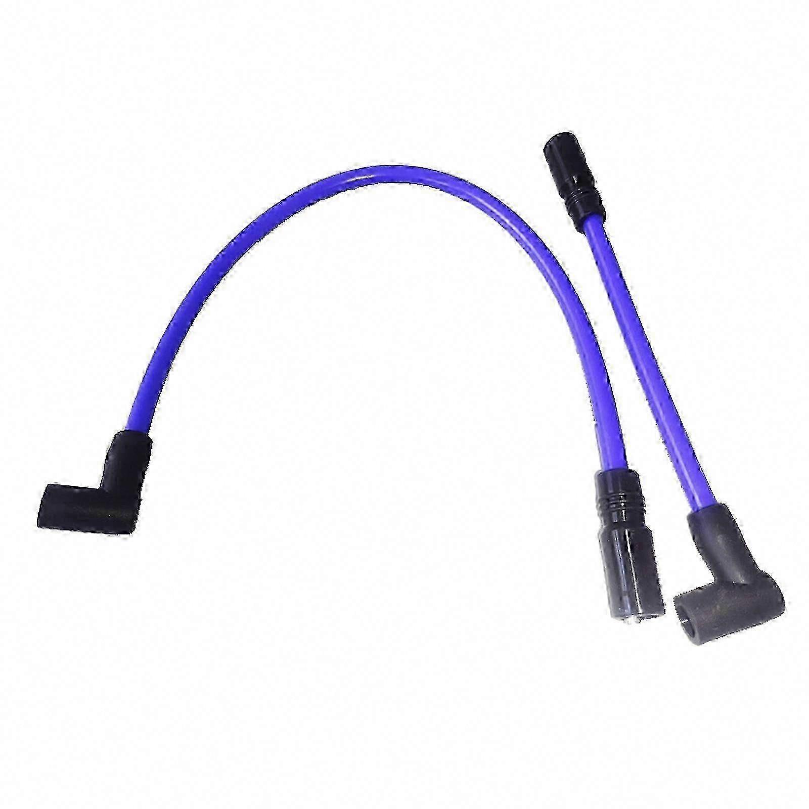 10mm Red Spark Wire for Big Twin Motorcycle Easy Installation