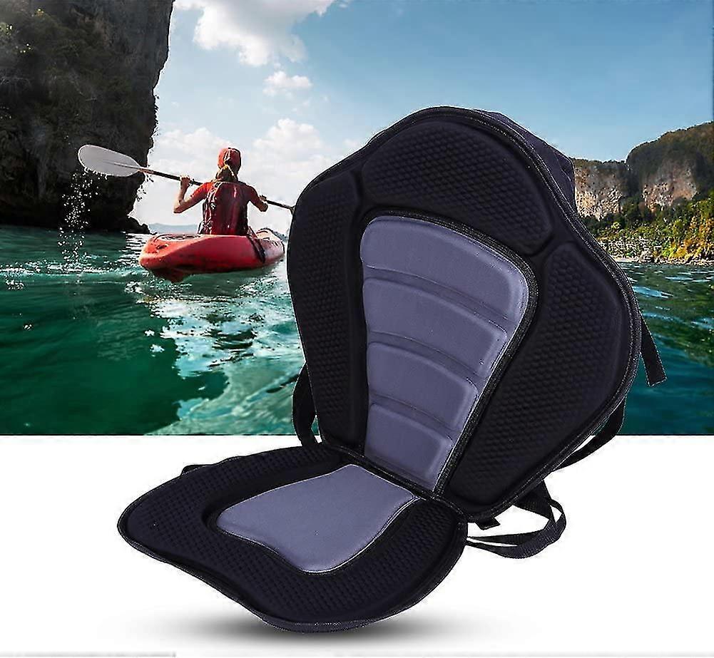 Kayak Seat Seat Cushion Pad Padded Seat With Backrest, Ocean Deluxe Comfort Kayaking Seat Sit On Kayak