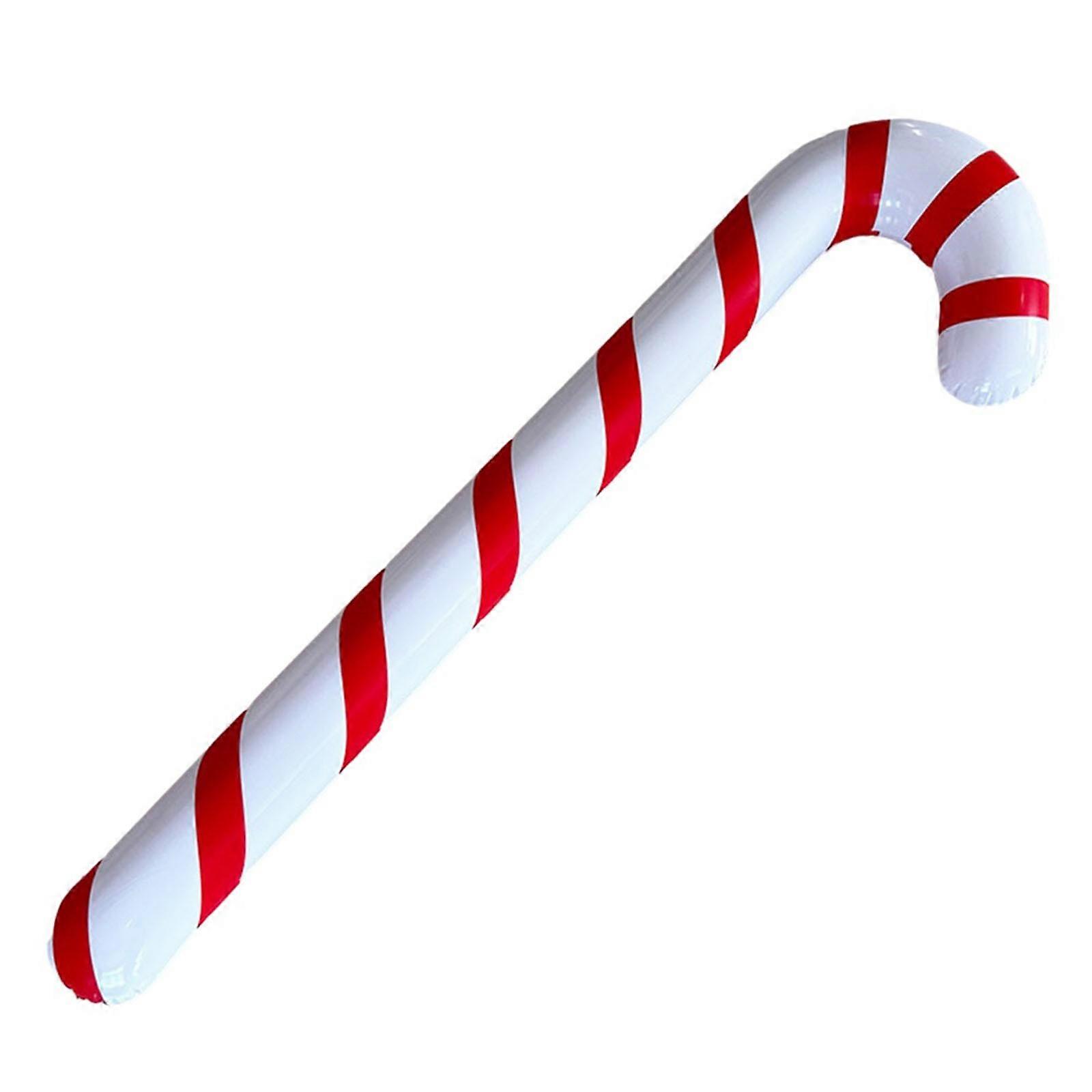 Christmas Candy Cane Decor Display Decorations Garden Inflatable Party