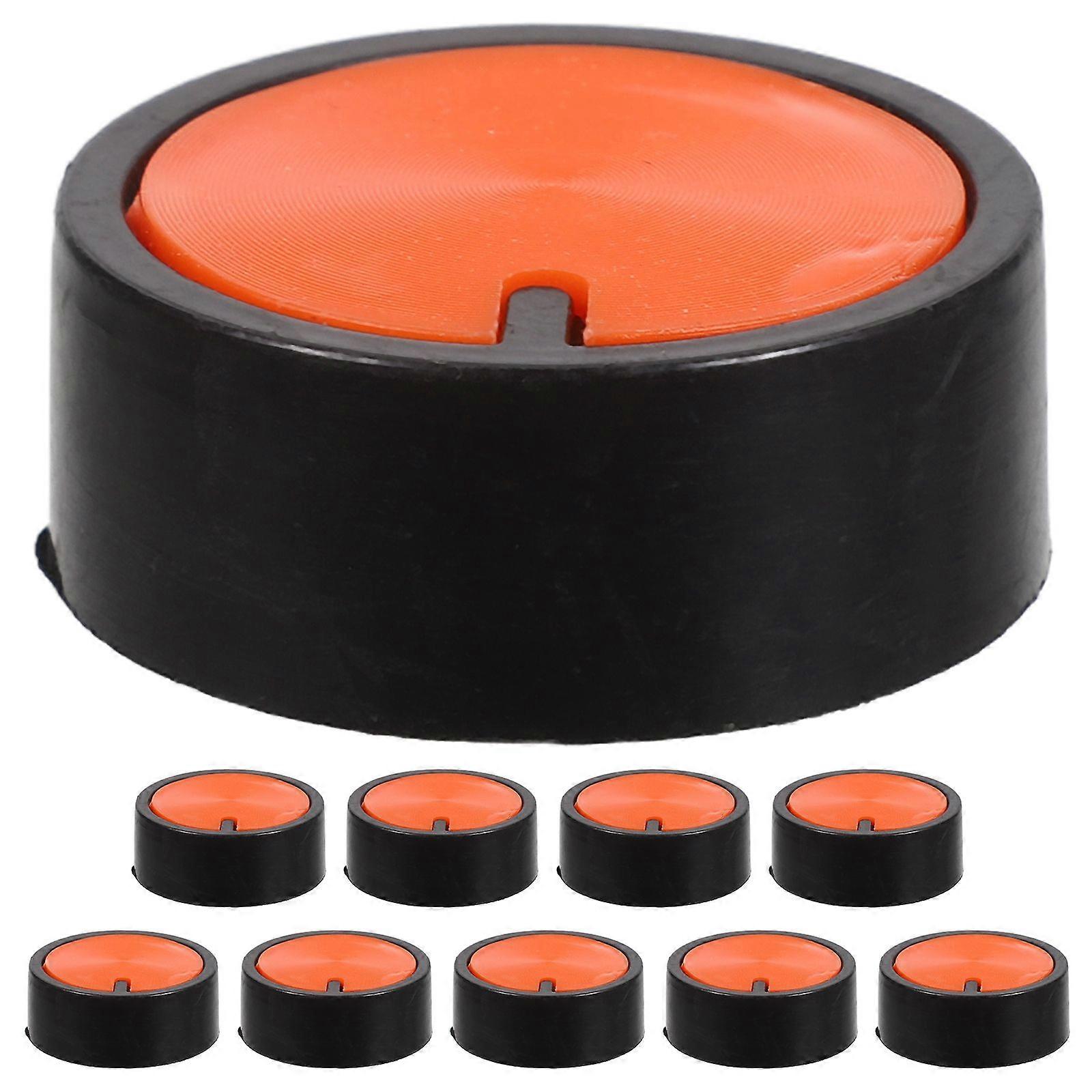 10pcs Baseboard Heater Knob - Electric Heater Temperature Control Rotary Knob - Appliance Heat Setting Regulator Dial Replacement Part For Home Office